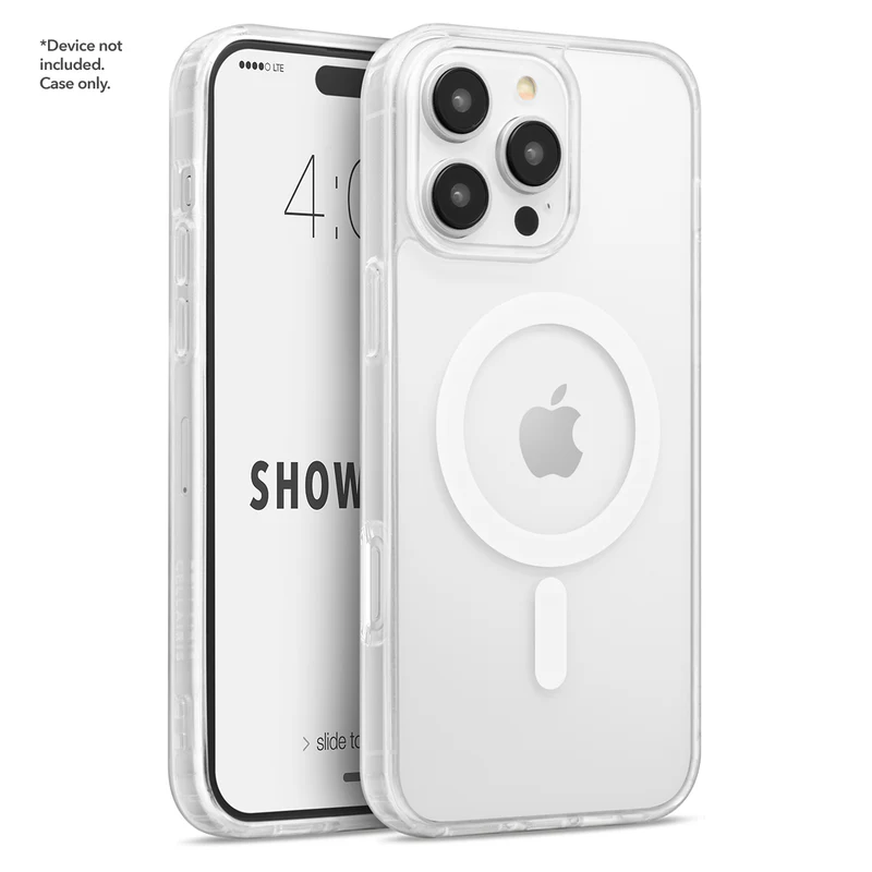 ESTUCHE SHOWCASE IPHONE 16 PRO TRANSPARENTE